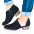 Women Fall Detailed Open Side Flat Sandals